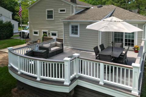 Signature Decking, white oak